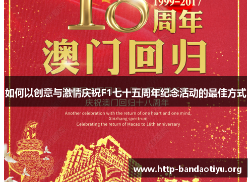 如何以创意与激情庆祝F1七十五周年纪念活动的最佳方式