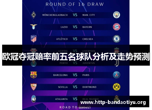 欧冠夺冠赔率前五名球队分析及走势预测 欧冠夺冠赔率前五名球队分析及走势预测